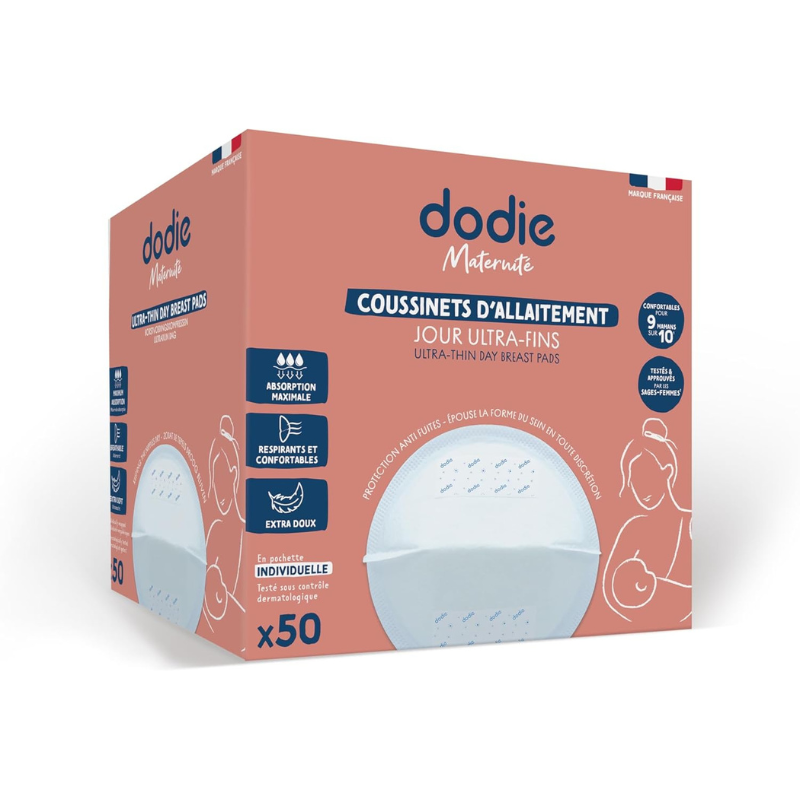 Dodie Coussinets d'allaitement jour x 50