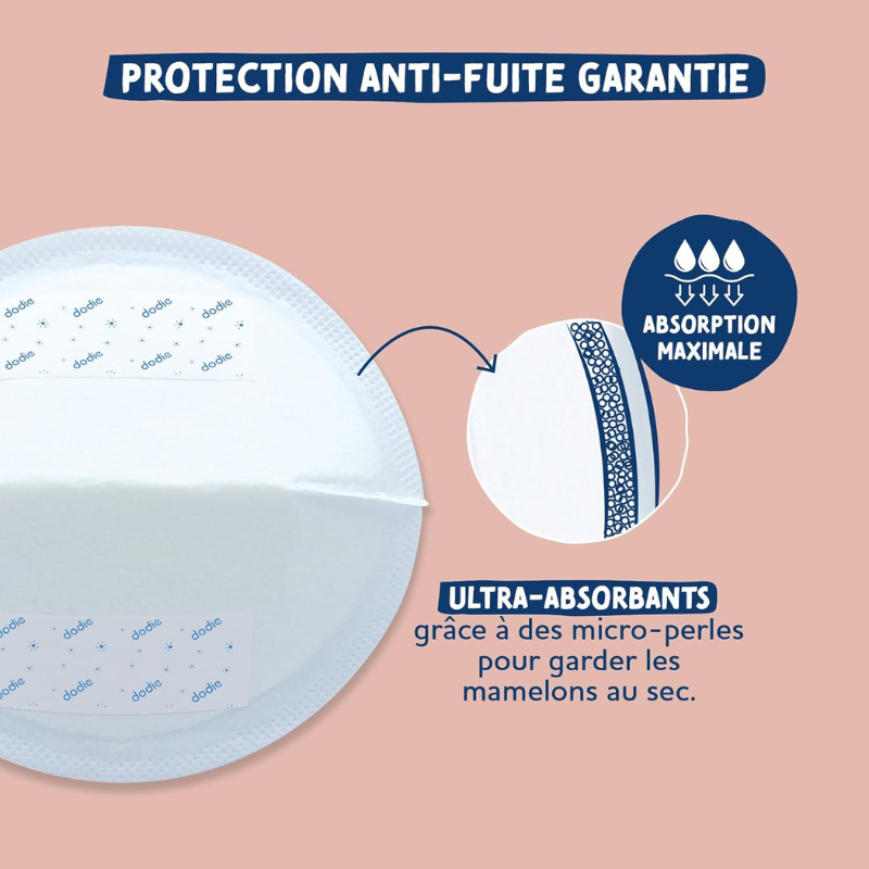 Dodie Coussinets d'allaitement jour x 50