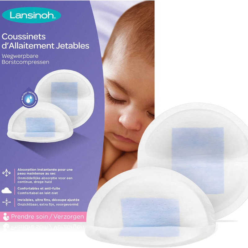 Lansinoh Coussinets d'allaitement Jetables 60 pcs