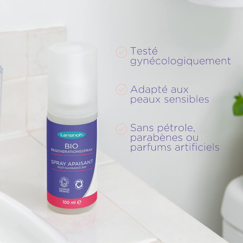 Lansinoh  Spray apaisant post-accouchement BIO - 100ml