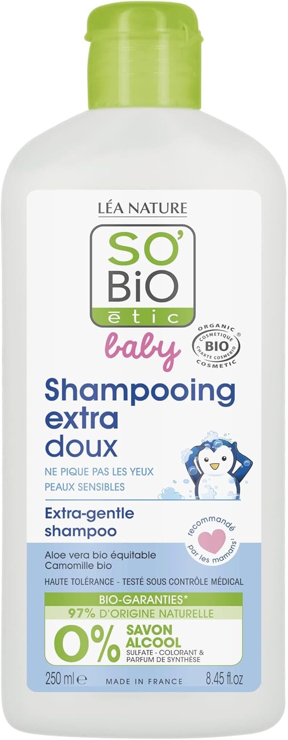 So'Bio Étic Shampooing extra-doux, haute tolérance 250 ml