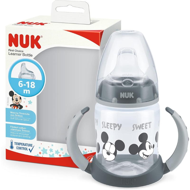 Nuk Disney Mickey First Choice+ Gourde d'apprentissage 6-18 mois  150 ml