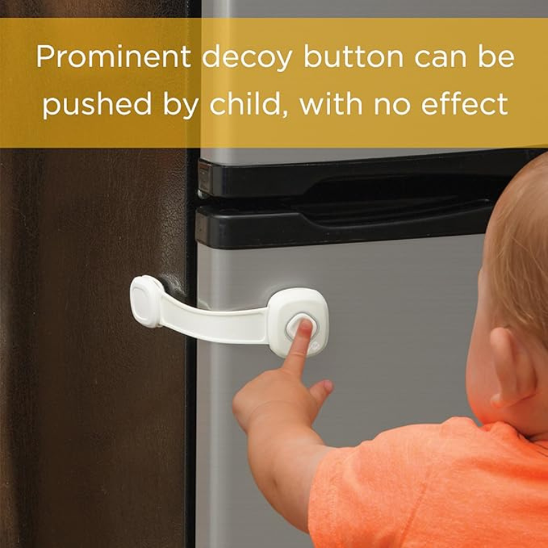 Serrure d'armoire coulissante en plastique Safety 1st Outsmart