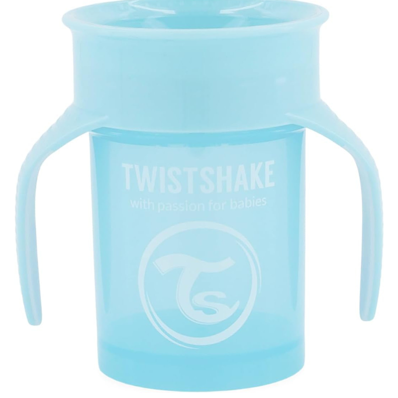Twistshake Tasse d'Entraînement 230ml 6M+ - Bleu Pastel