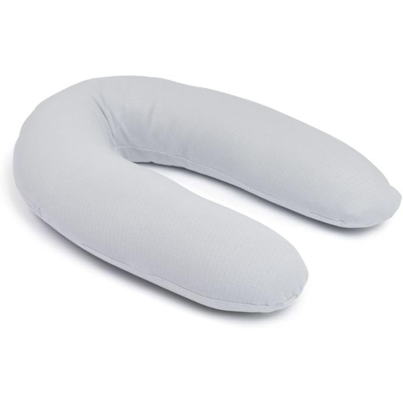 doomoo Coussin de Grossesse d'allaitement 2 en 1 Twisty - Gris