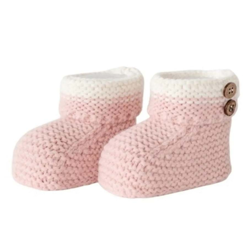 Chaussons d'hiver tricotés Andywawa pour bébé