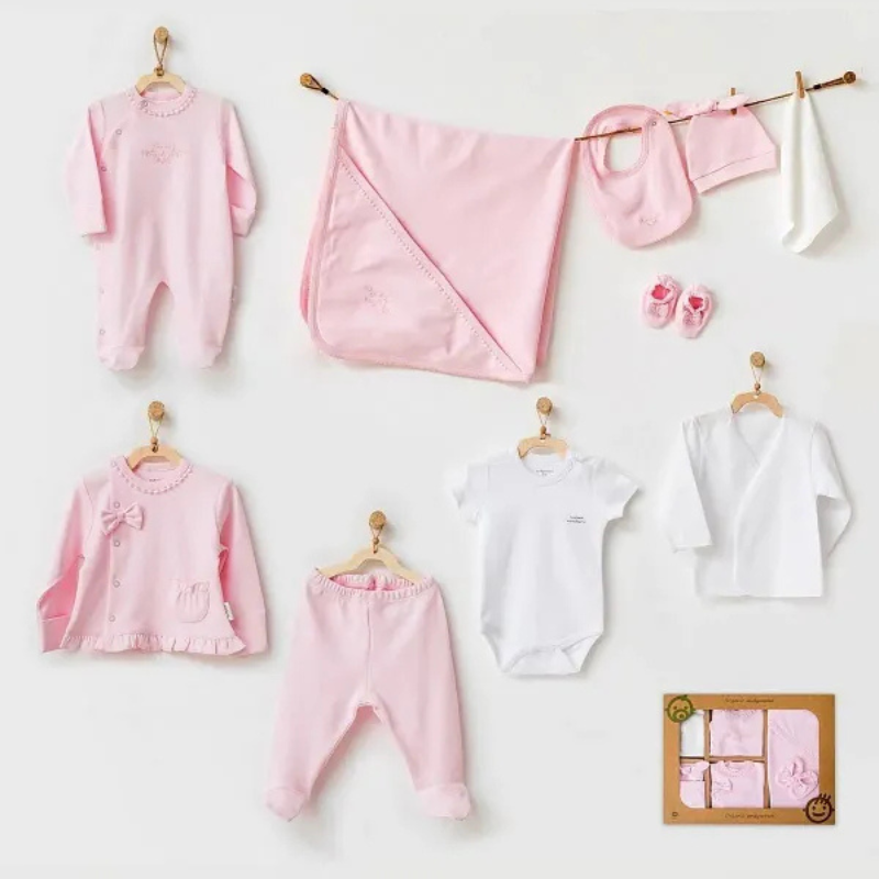 Andywawa Coffret nouveau-né  10 pièces de sortie d'hôpital pour pour bébé fille