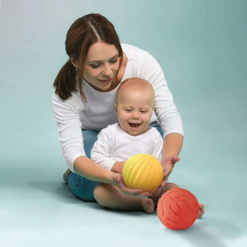 Ludi 3 balles sensorielles Multicolore