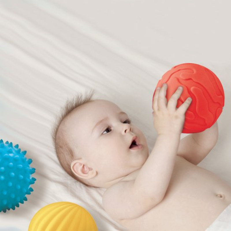 Ludi 3 balles sensorielles Multicolore