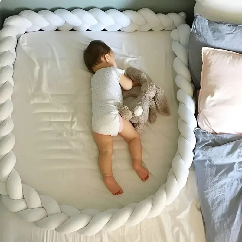 Tresse de Lit Blanc
