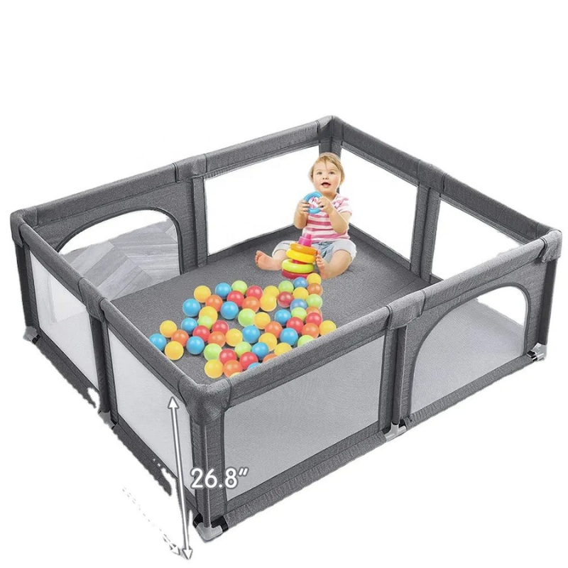 Parc pour Bébé Portable et Pliable – 150x 180x 68 cm
