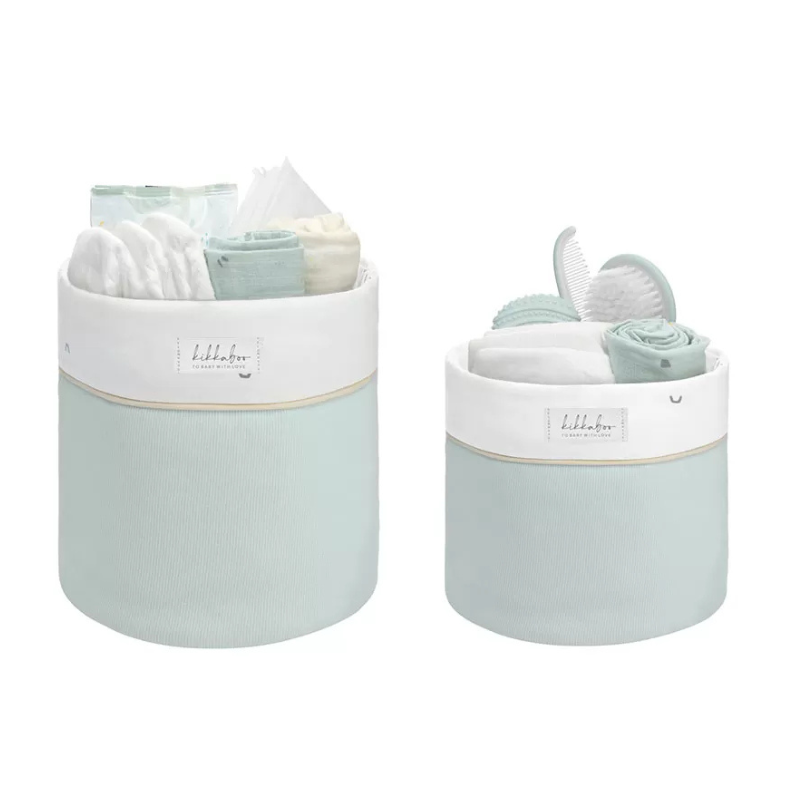 Set de 2 pannier – 22cm et  18cm Sleepy Sheep