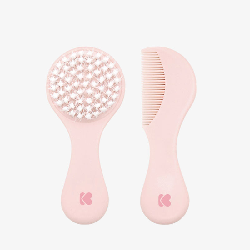 Kikkaboo Brosse et peigne Cactus Rose