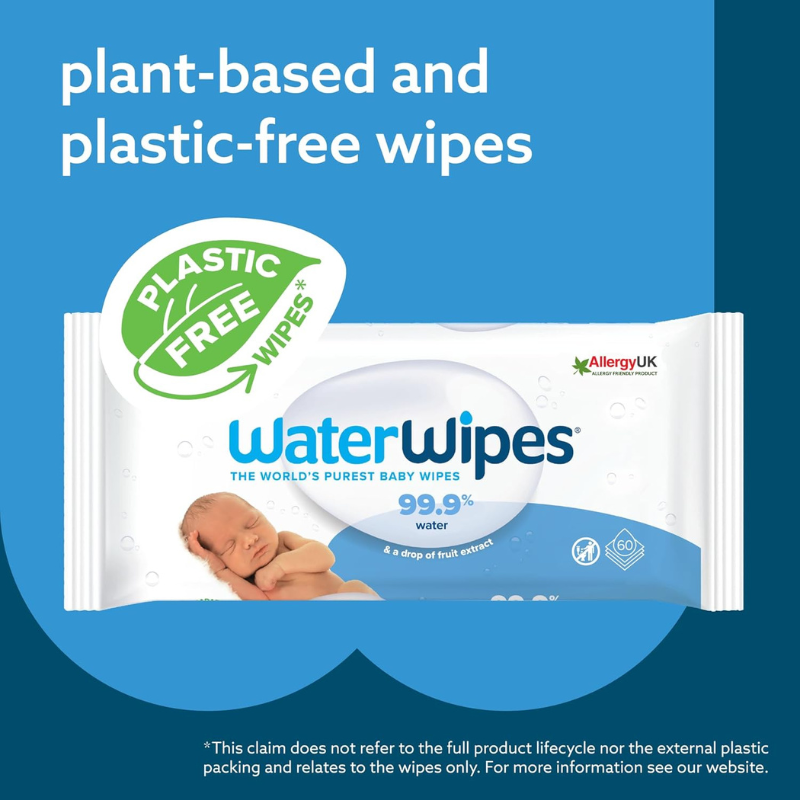 Lingettes WaterWipes Sensitive+ 1x60