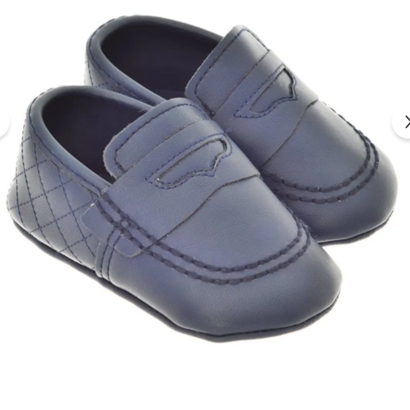 Chaussons bébé bleu marine Freesure