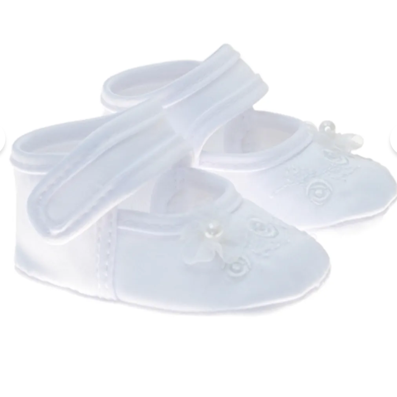 Chaussons Freesure  pour bébé fille  blanc