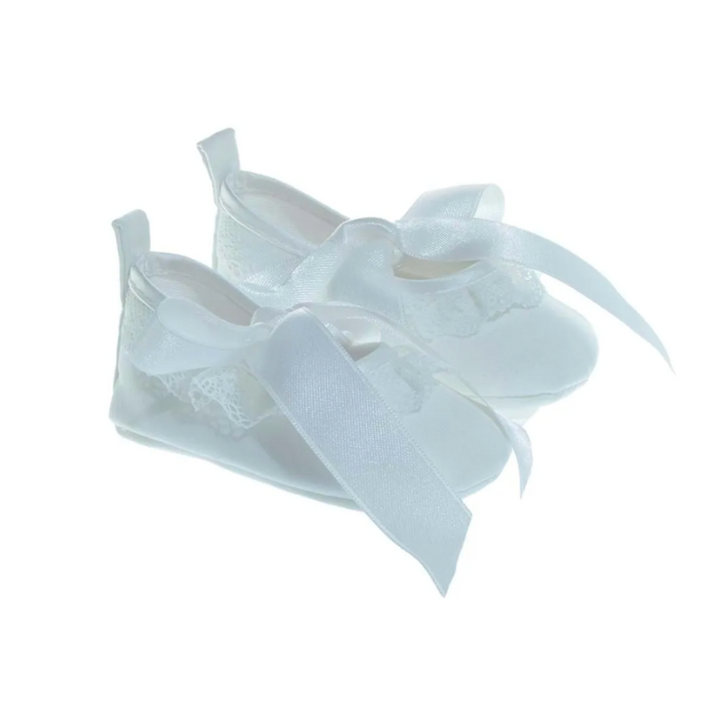 Chaussons bébé fille Freesure écru