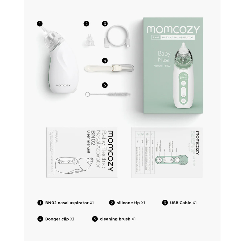 Aspirateur nasal pour bébé Momcozy