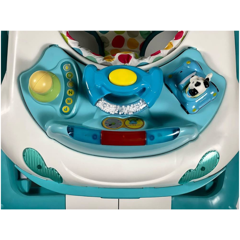 Trotteur à bascule pour bébé - MAMALOVE 3481 Bleu