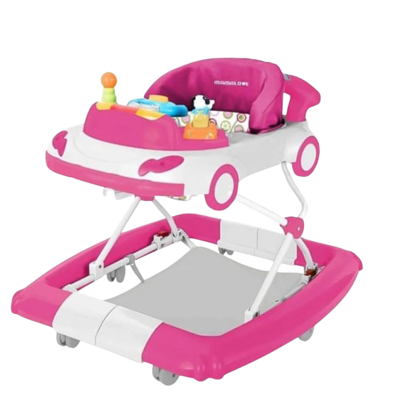 Trotteur à bascule pour bébé - MAMALOVE 3481 Rose