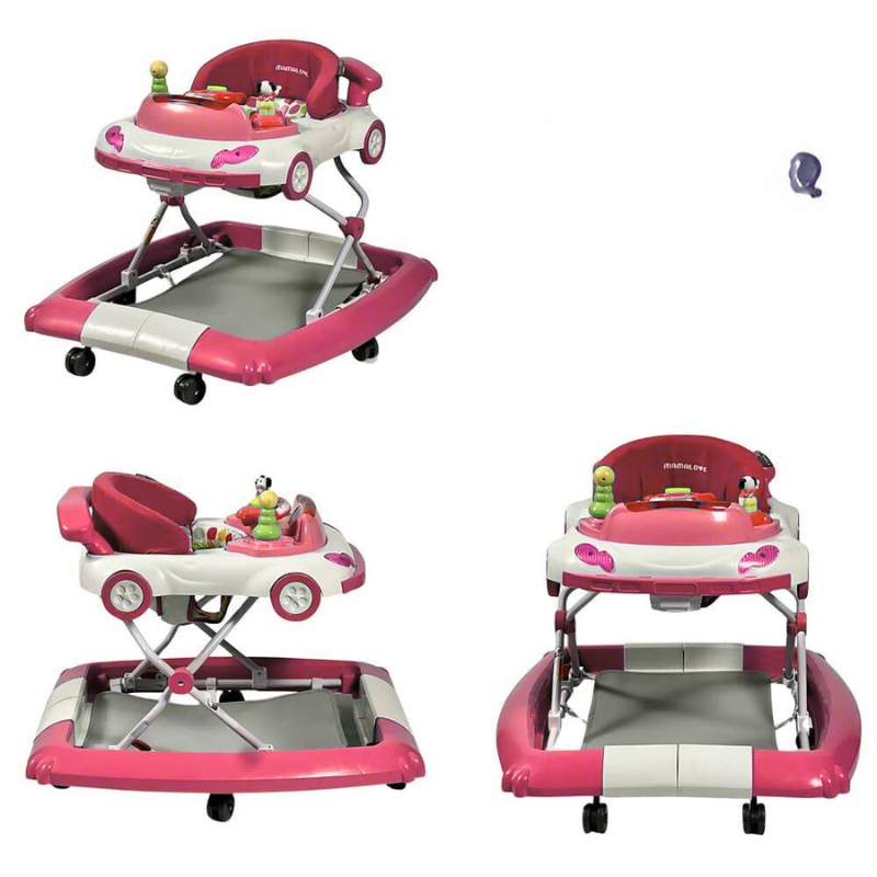 Trotteur à bascule pour bébé - MAMALOVE 3481 Rose