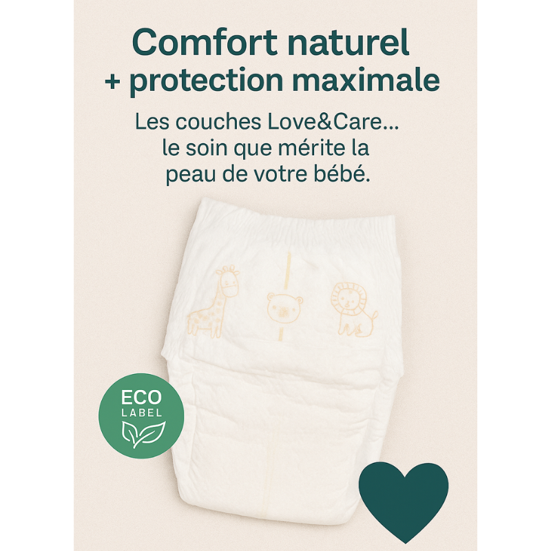 Couches Love Care 6 junior 7-16 kg( 38x4)