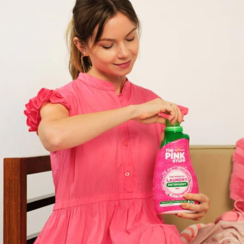Lessive liquide bio Pink Stuff 960 ml
