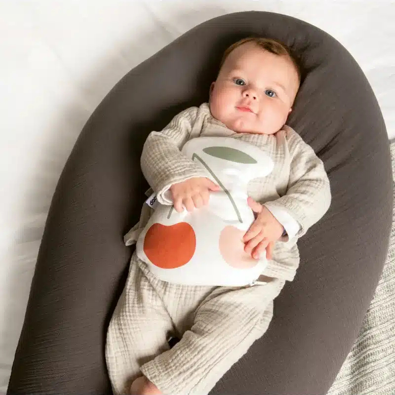 Doomoo Coussin D’ Allaitement & Maternité COMFY BIG Tetra- Grey