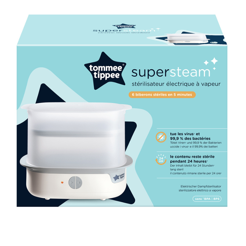 Tommee Tippee Stérilisateur Électrique à Vapeur Blanc