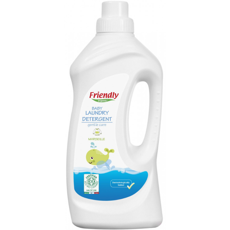 Friendly Liquide Lessive Bébé 100% Naturel 1L - Savon de Marseille