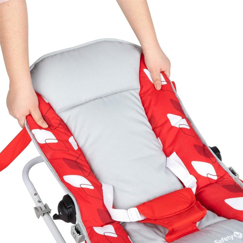 Chaise longue Safety 1st Koala Red Camp