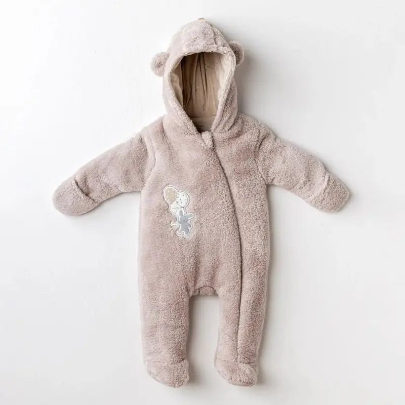 Andywawa AC25074 Happy Everyday Welsoft Bébé Cosmonaute Beige