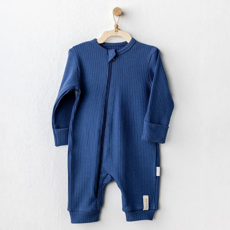 Andywawa Combinaison bébé basique Bleu
