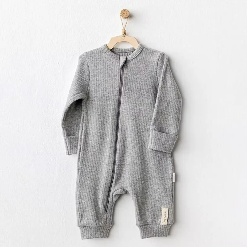 xx Andywawa Combinaison bébé basique Gris