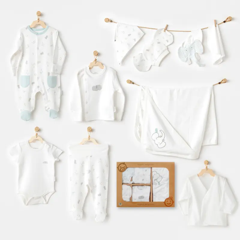 xx Andywawa Ensemble de 10 pièces pour nouveau-né  hôpital pour bébé garçon