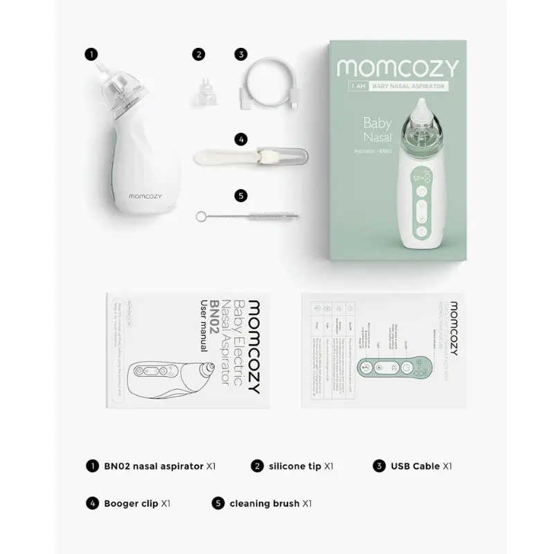 Aspirateur nasal pour bébé Momcozy