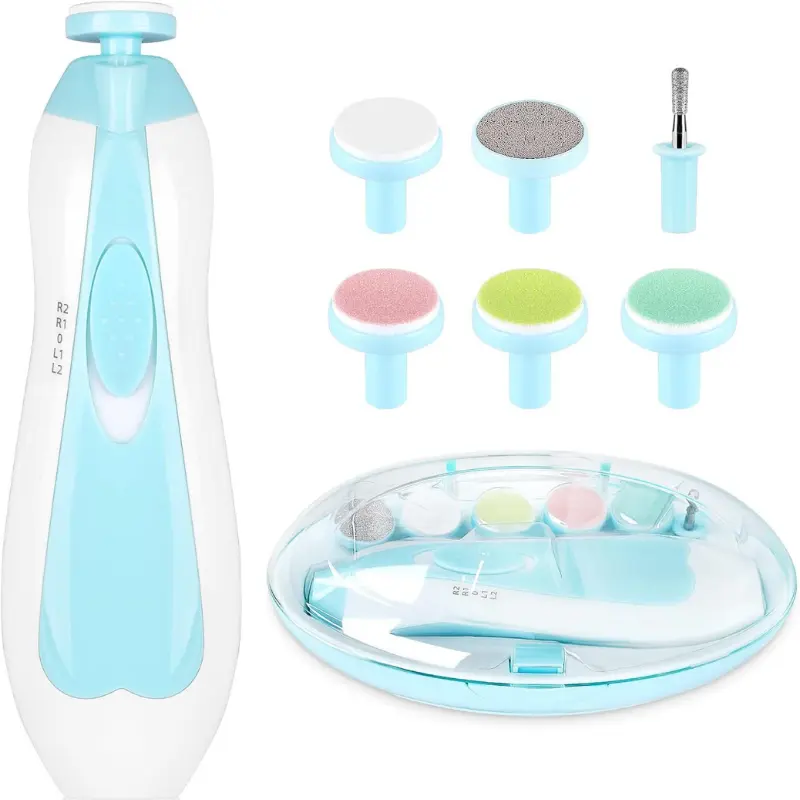 Baby Nail Trimmer Electric - Lime à Ongles pour Bébé Multifonctionnel