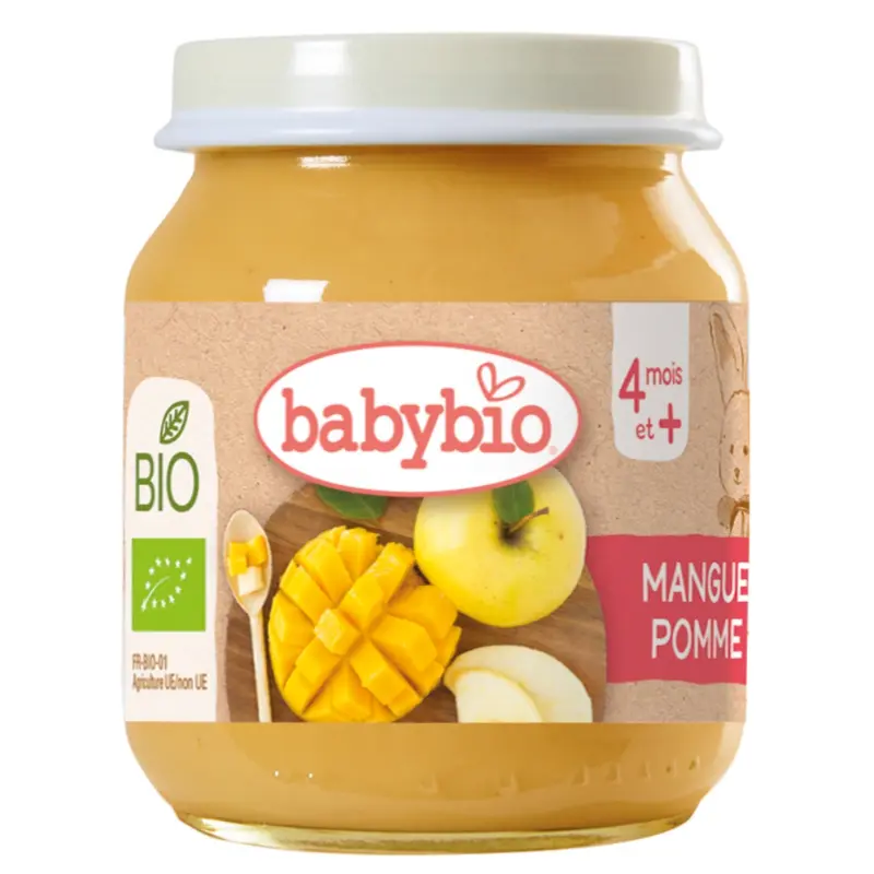 xx Babybio confit mangue et pomme 130 g