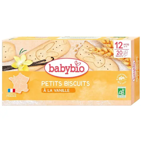 xx Babybio Petits Biscuits à la vanille 160g