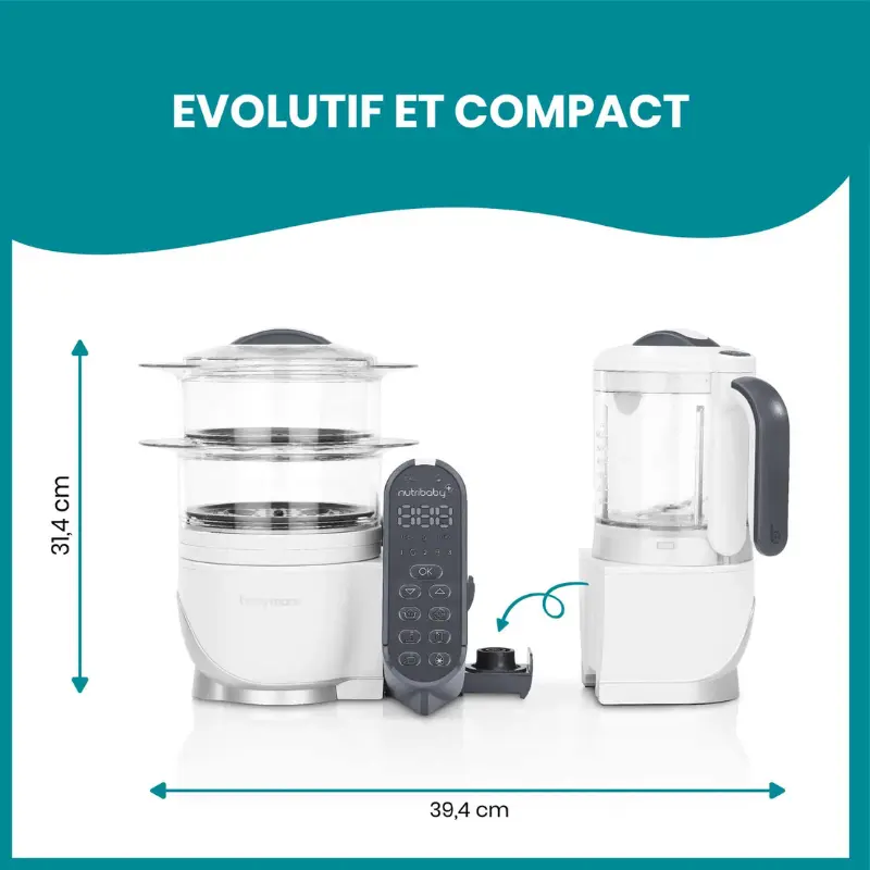 Babymoov Nutribaby (+) Loft Blanc