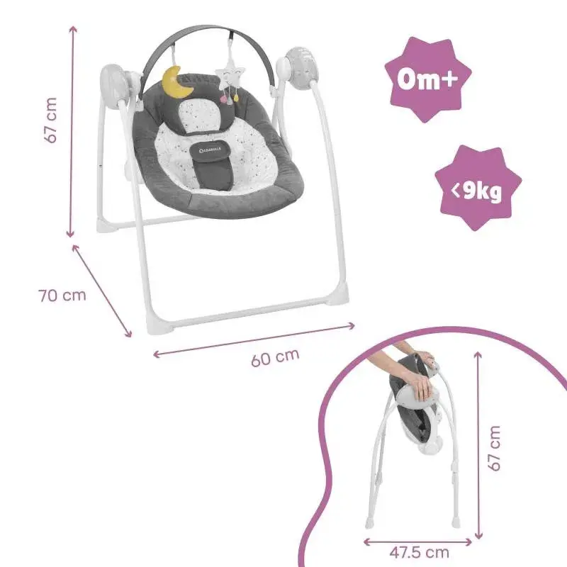 Balancelle Confort Moonlight Badabulle