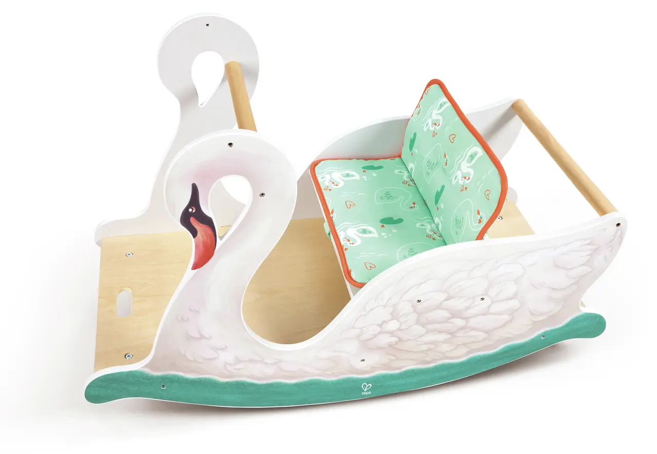 Balançoire en bois 2 en 1, Hape