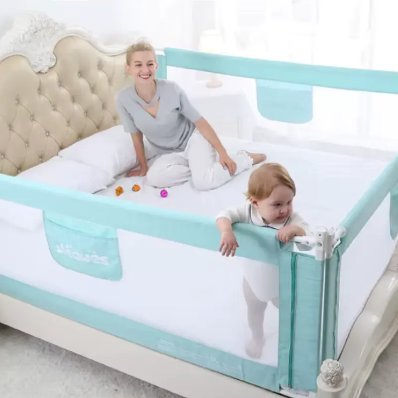 Barrière de lit pour la sécurité de bébé Rose 1.2M