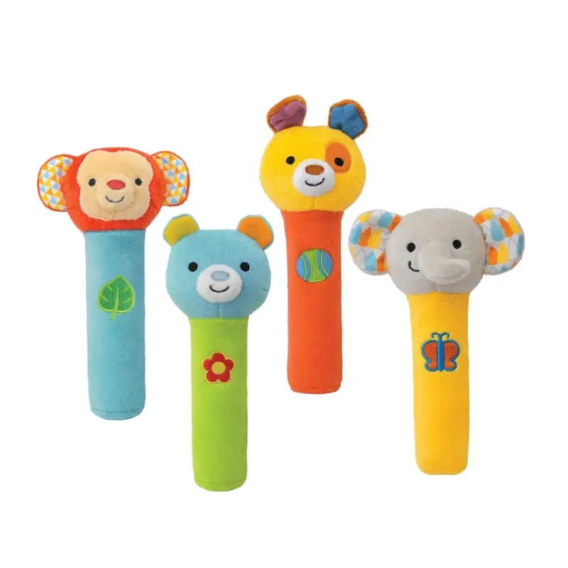Bâton à Hochet Squeak 'N Shake Gris – Winfun