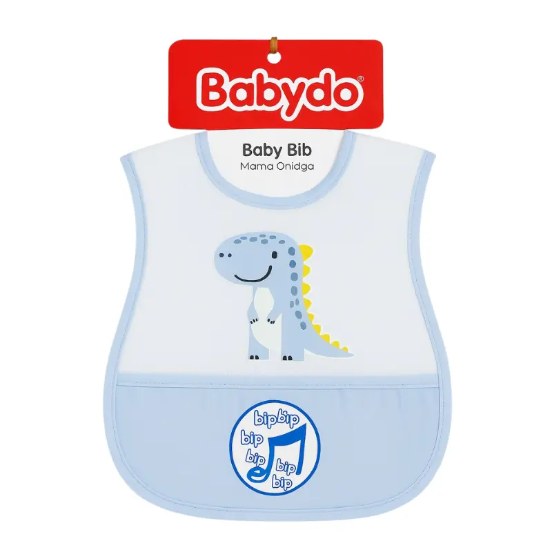 Bavoir avec pochette en coton – Babydo