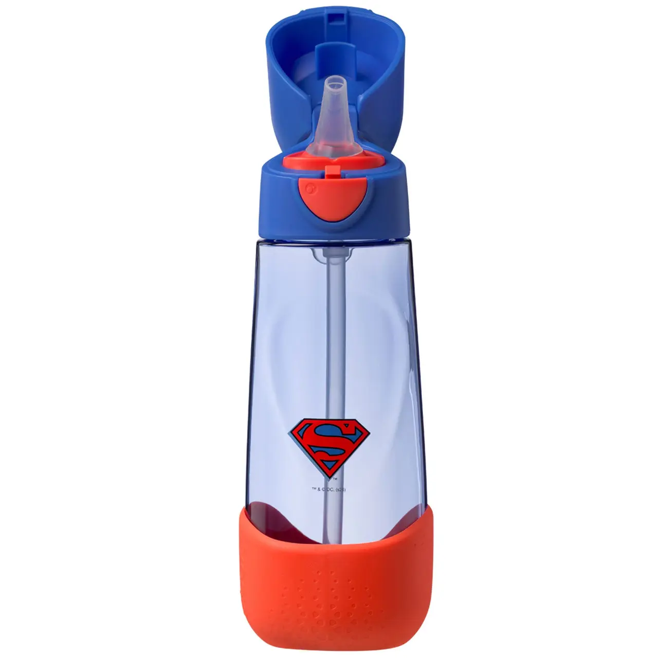 B.box Tritan Drink Bottle 600 ml Superman – Gourde Anti-Fuite pour Enfant