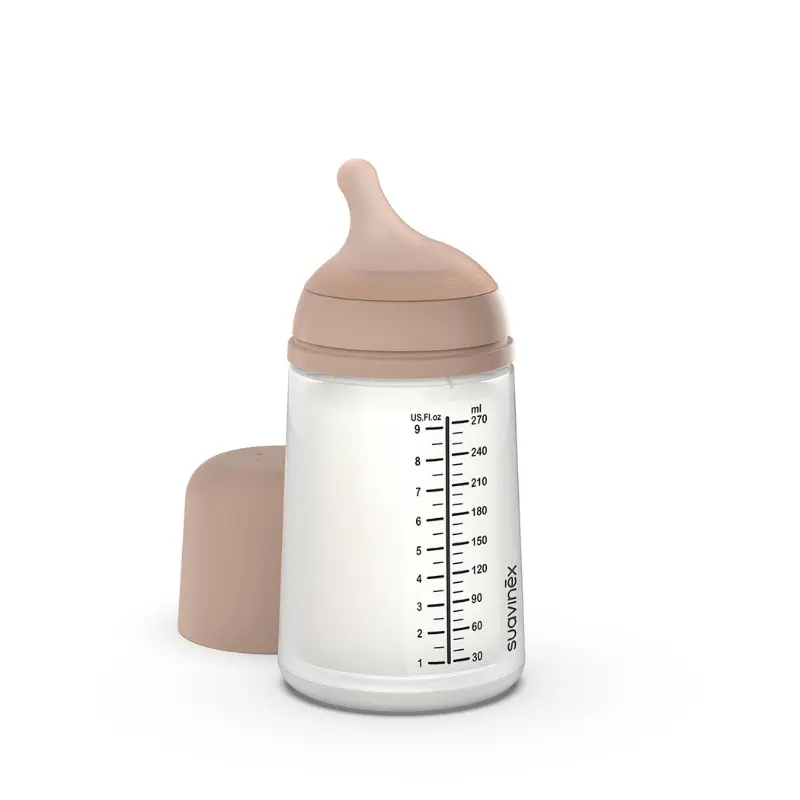 xx Biberon anti-colique Suavinex ZERO ZERO 270 ml à débit moyen (M)