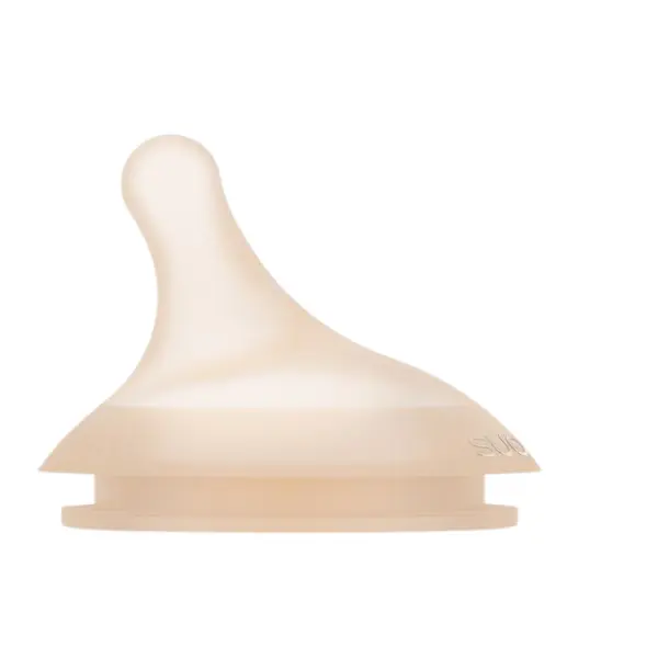 Biberon Débit Carême Zéro Zéro 180ml Blanc - SUAVINEX