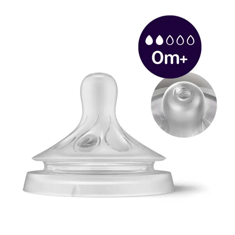 Biberon Philips Avent Natural Response avec valve Airfree 0 mois et plus 125 ml