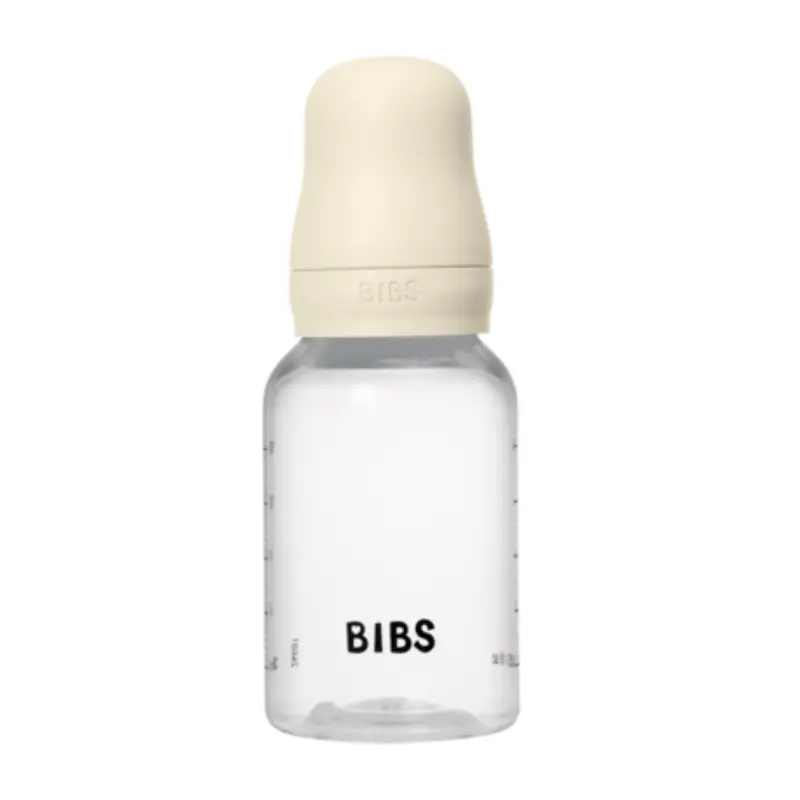 Biberon sans BPA 150ml avec tétine en latex Débit lent - IvoryBiberon sans BPA 150ml avec tétine en latex Débit lent - Ivory